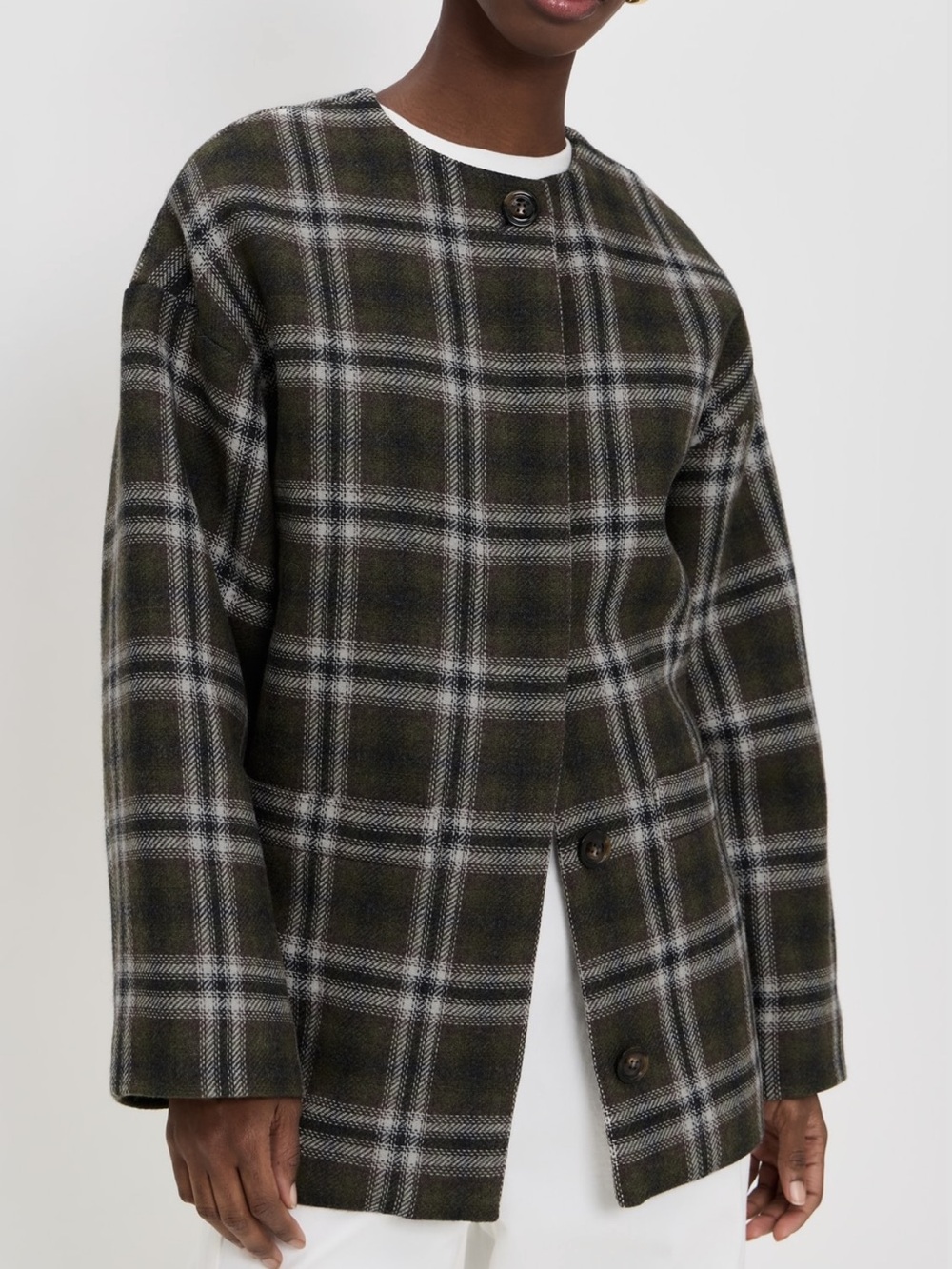 Rodebjer || Dorila duffle jacket in dark moss